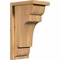 Ekena Millwork New Brighton Smooth Corbel w/Backplate, Western Red Cedar, 7 1/2"W x 10"D x 18"H COR08X10X18NEB01SWR - alternate 1